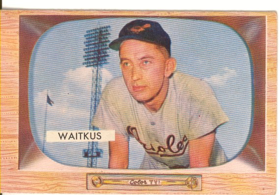 1955 Bowman     004      Eddie Waitkus
